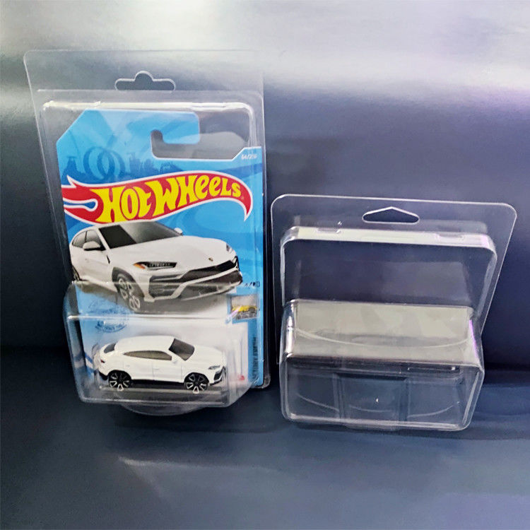 Dauerhafte bunte Blister kundenspezifische heiße Räder Vitrine & Clamshell Verpackung für Spielzeug-Auto-Sammlung