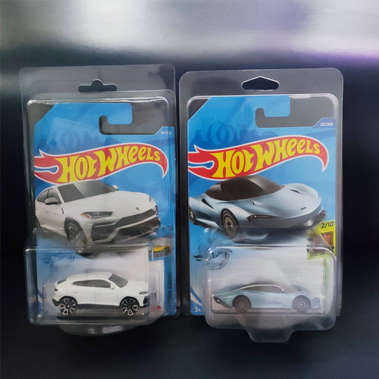 Dauerhafte bunte Blister kundenspezifische heiße Räder Vitrine & Clamshell Verpackung für Spielzeug-Auto-Sammlung