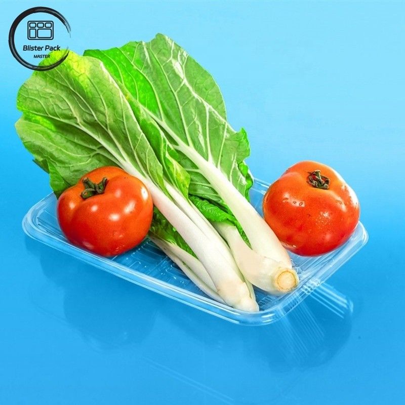 Supermarkt-Blister-Verpackung für frische Produkte Obst, Gemüse und Fleisch