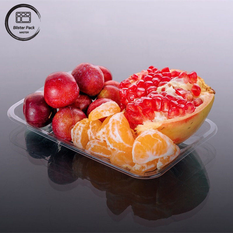 Supermarkt-Blister-Verpackung für frische Produkte Obst, Gemüse und Fleisch