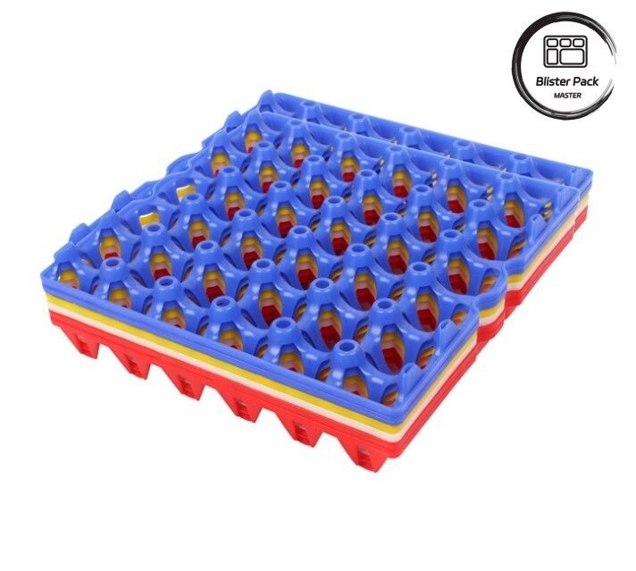 Erschwingliche 30-Zell-Eier-Plastik-Blister-Flaschenverpackung für Hühnereier