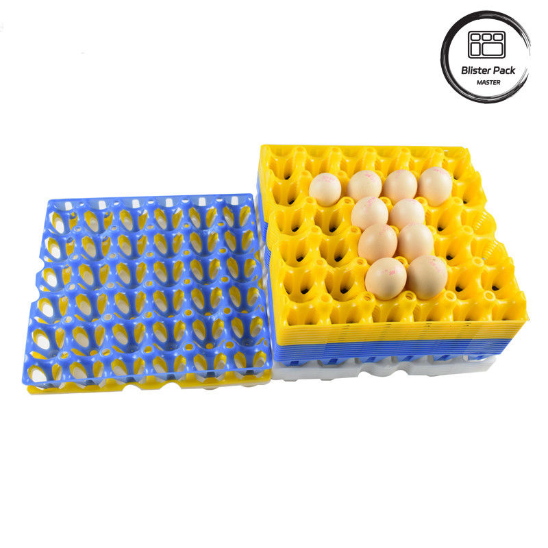 Erschwingliche 30-Zell-Eier-Plastik-Blister-Flaschenverpackung für Hühnereier