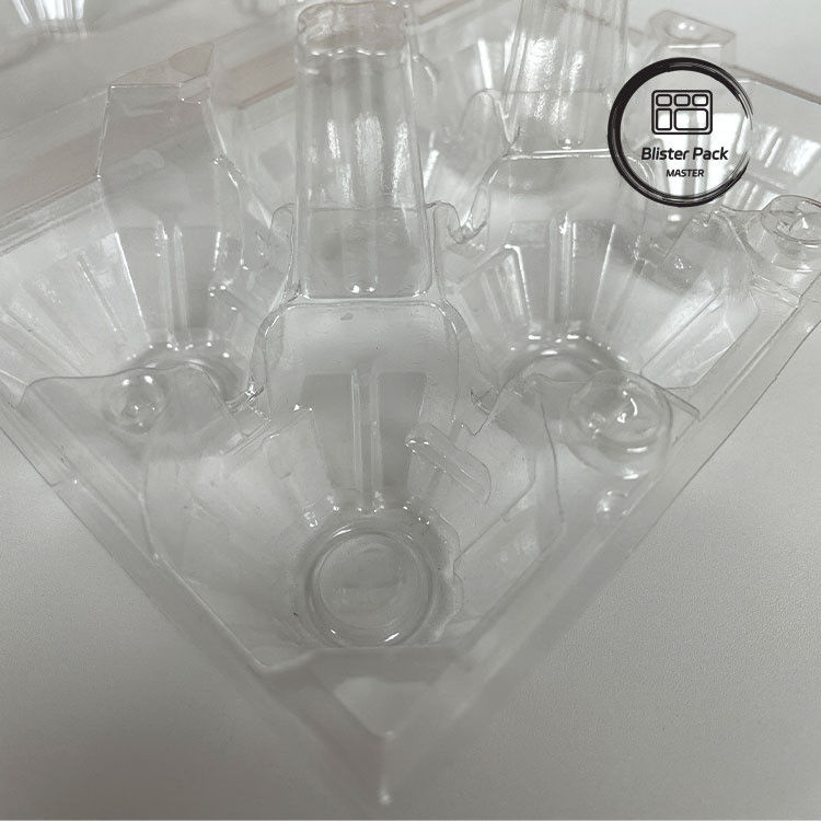 6 Verpackung Plastik-Eierkartons Dauerhafte Eierverpackungskisten für eine sichere Lagerung