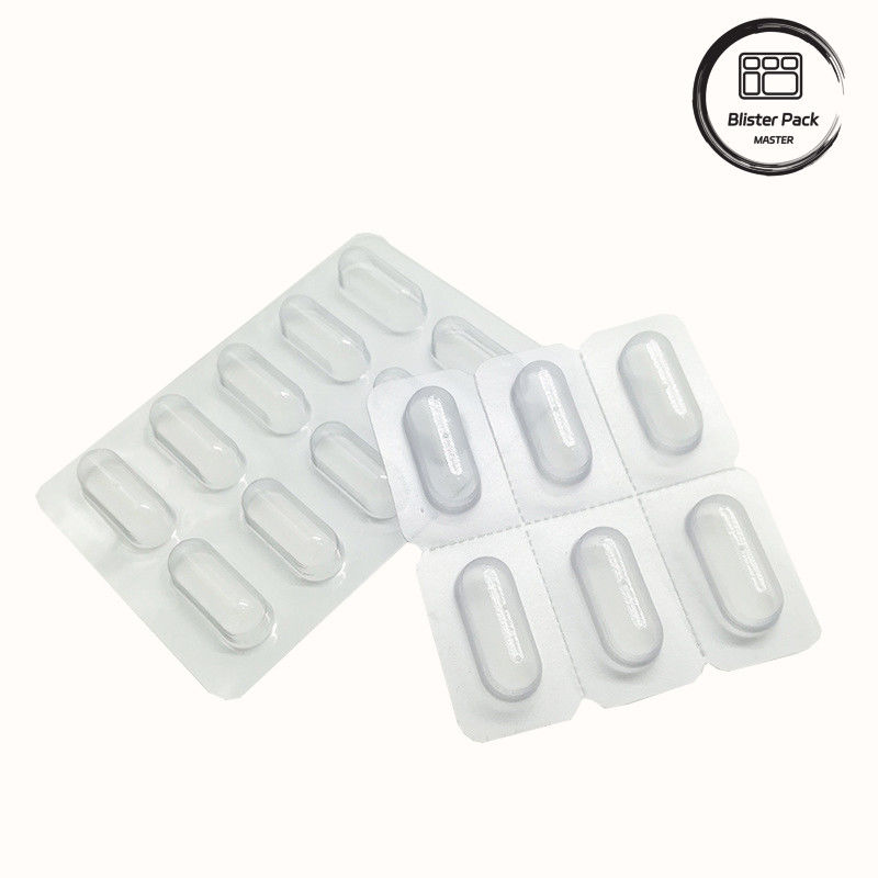 Sterile Einzelpillen Blisterverpackung Sichere Tablettenbehälter für medizinische Zwecke