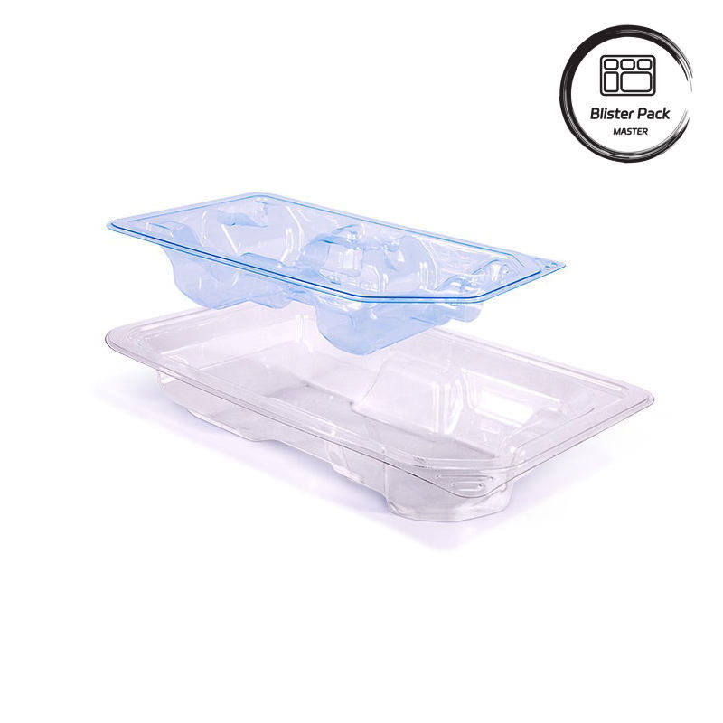 PETG Blister Thermoformed Plastikfächer Einwegverpackung für Medizinprodukte