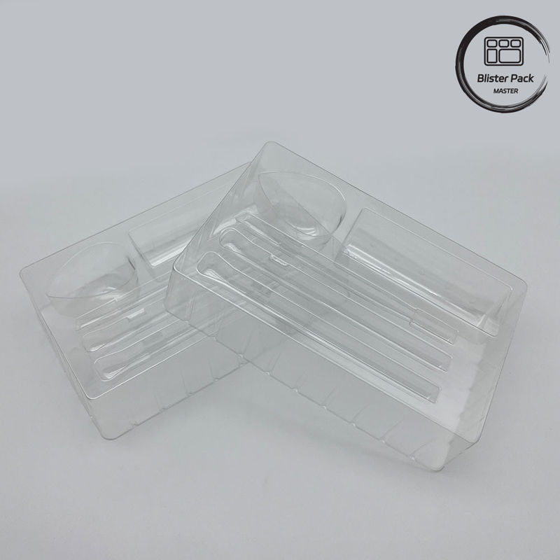 Personal PP PVC PET Plastik Medizinische Blister Packungen Low MOQ für medizinische Lebensmittel und Elektronik
