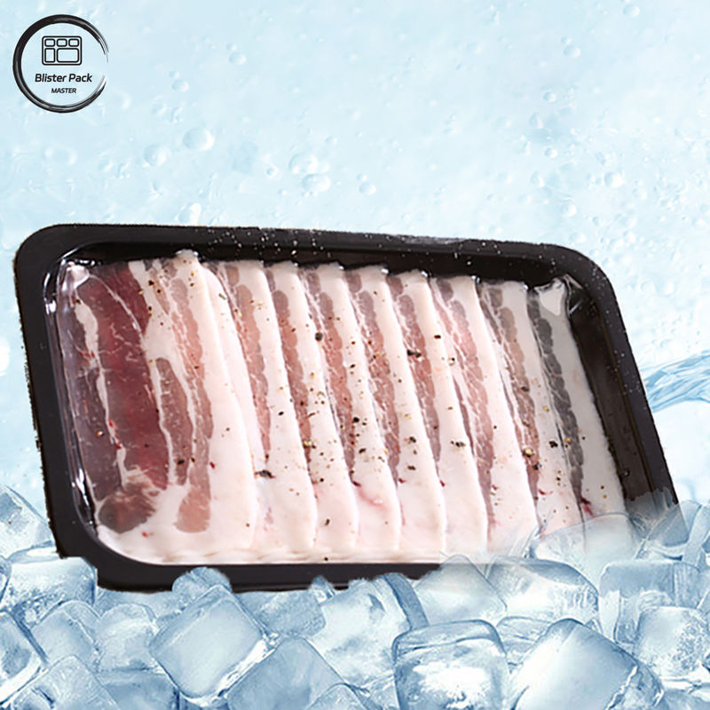 Custom Retort PP Fleischschacht Plastik für Austern und gefrorenes Fleisch Verpackung mit sicheren Dichtung und langlebige Design