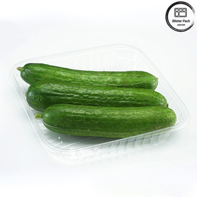 Einweg-PET-Frucht- und Gemüsebehälter für die sichere und frische Lagerung