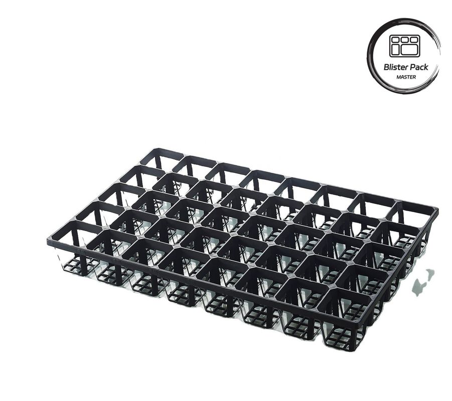 Mehrfache Plastikpflanzträger 6, 12, 20, 24, 40 Zellen Langlebig für den Gartenbau