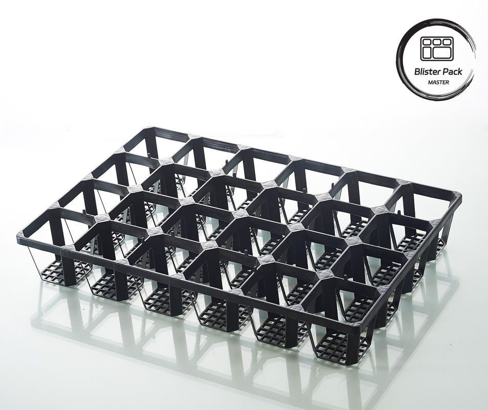 Mehrfache Plastikpflanzträger 6, 12, 20, 24, 40 Zellen Langlebig für den Gartenbau