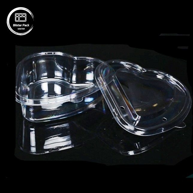Einweg-Blister-transparente PP-Plastikplatte, 6-Hohlraum-Verpackung für Schokolade, Süßigkeiten, Mooncake, Muffin und Knödel