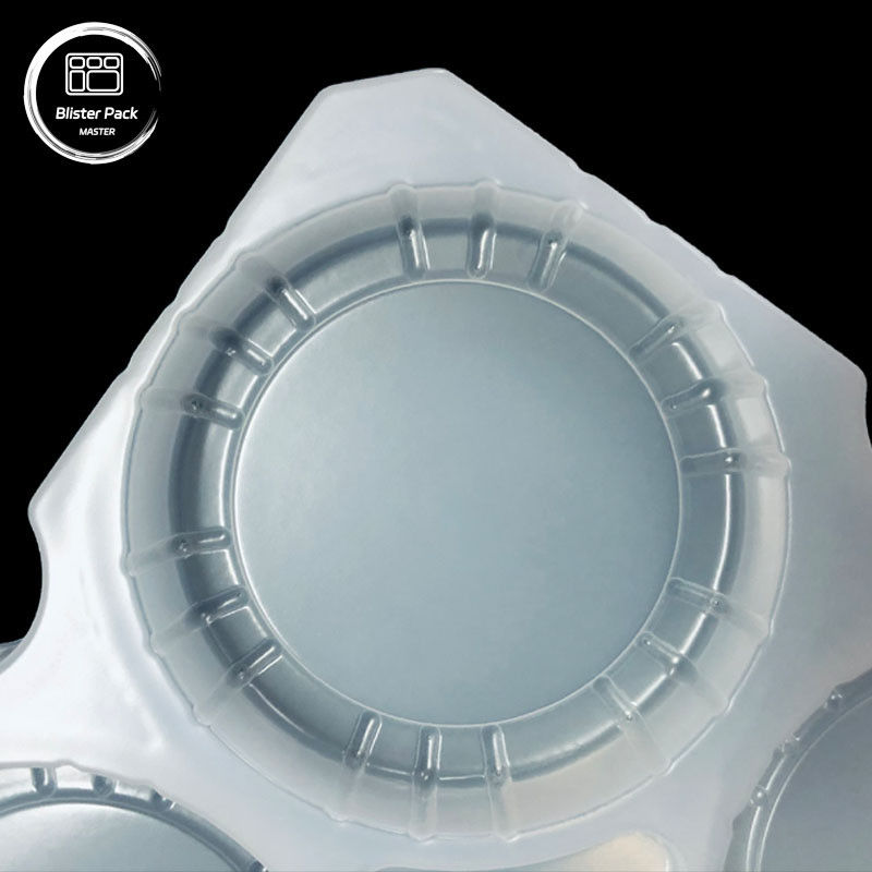 Fabrik OEM Schutz Umsatz PP Blister Tray mit Abdeckung, Getränkeflasche und Joghurt Tasse Verpackung