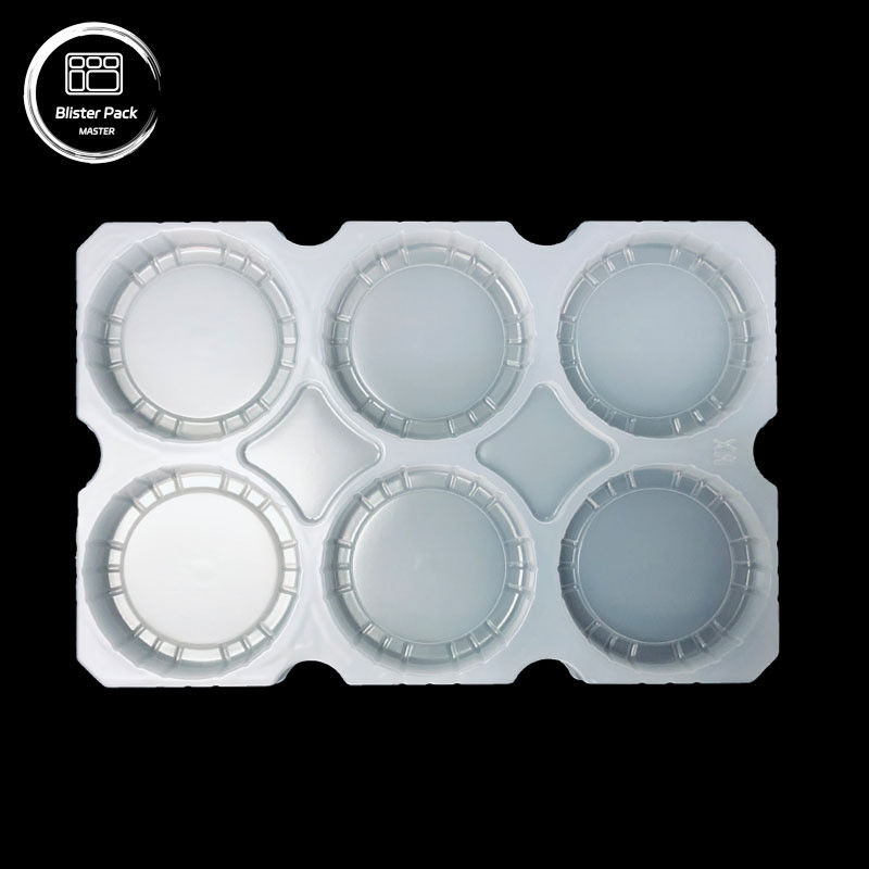 Fabrik OEM Schutz Umsatz PP Blister Tray mit Abdeckung, Getränkeflasche und Joghurt Tasse Verpackung