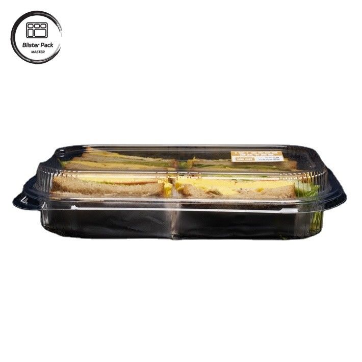 Customized Clear PET Swiss Roll Cake Box für Lebensmittel Desserts und Geschenkverpackungen