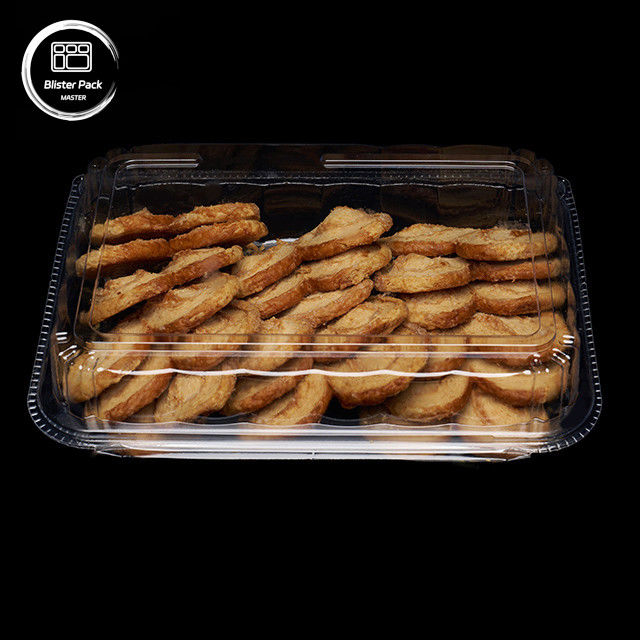 Customized Clear PET Swiss Roll Cake Box für Lebensmittel Desserts und Geschenkverpackungen