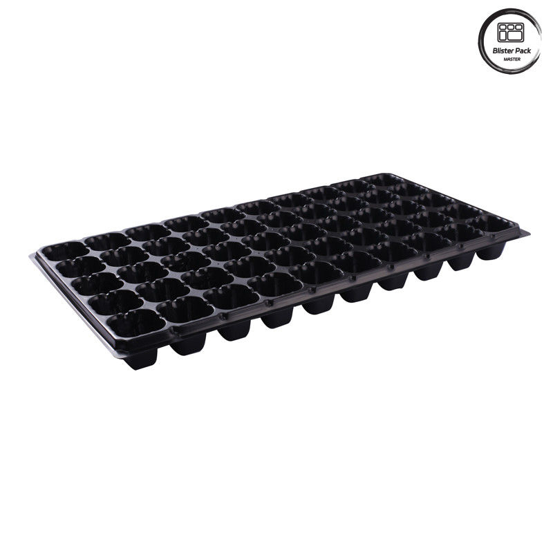 50-Zell Plug-Seed Trays für die Pflanzenvermehrung, langlebige Kunststoff-Starttrays für Pflanzenpflanzen