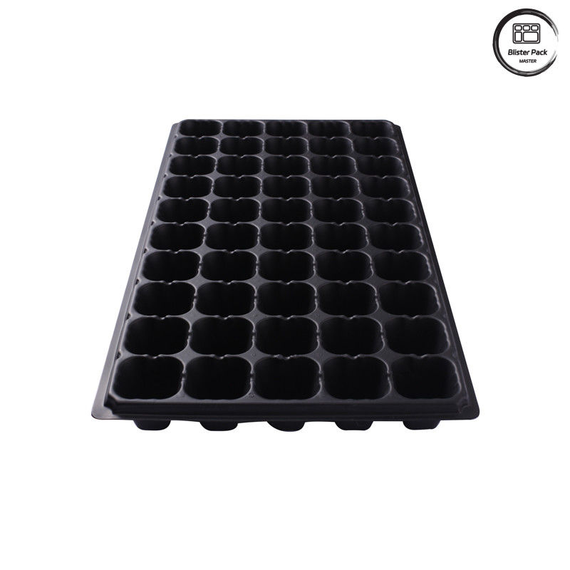 50-Zell Plug-Seed Trays für die Pflanzenvermehrung, langlebige Kunststoff-Starttrays für Pflanzenpflanzen