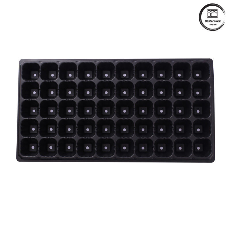 50-Zell Plug-Seed Trays für die Pflanzenvermehrung, langlebige Kunststoff-Starttrays für Pflanzenpflanzen