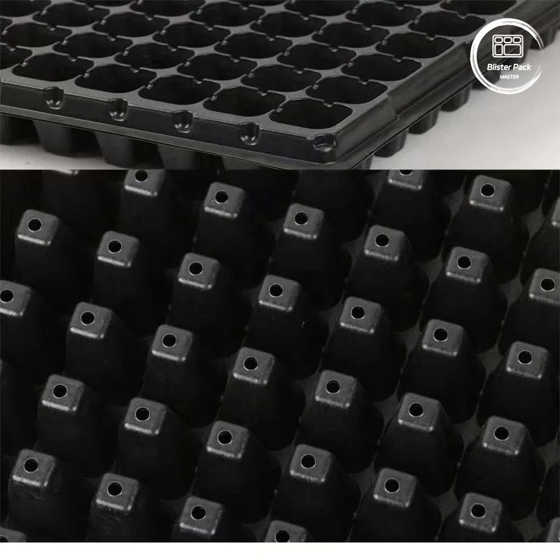Großhandel 50 Deep Cell Tree Seedling Tray, langlebige Kunststoff-Samen Sprießtray für Baumschule und Gartenpflanzung