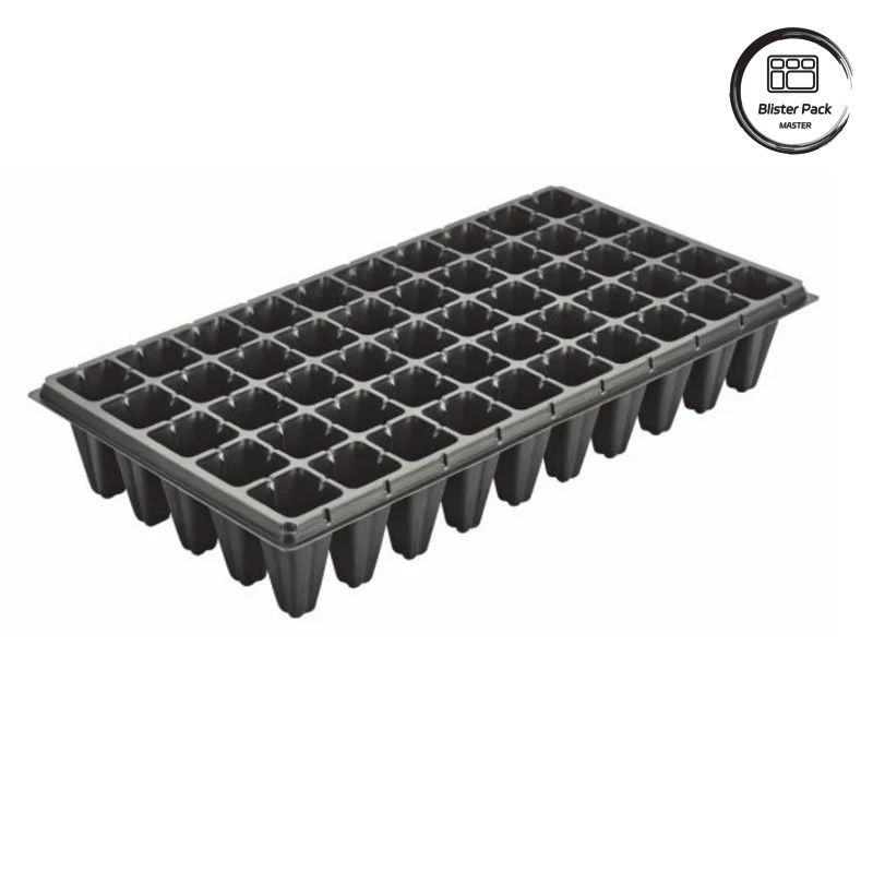 50 Sämlinge Schwarz/Kundenkleurige Zellsäetfächer Festiges Design für Landwirtschaft